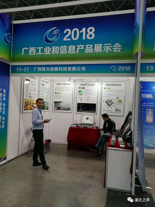 贊！浦北企業亮相廣西工業和信息產品展示會