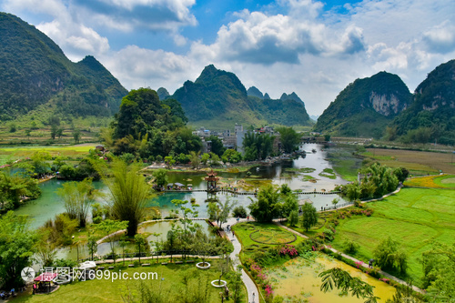 廣西舊州鵝泉風景區 自然奇景與民族文化的完美交融